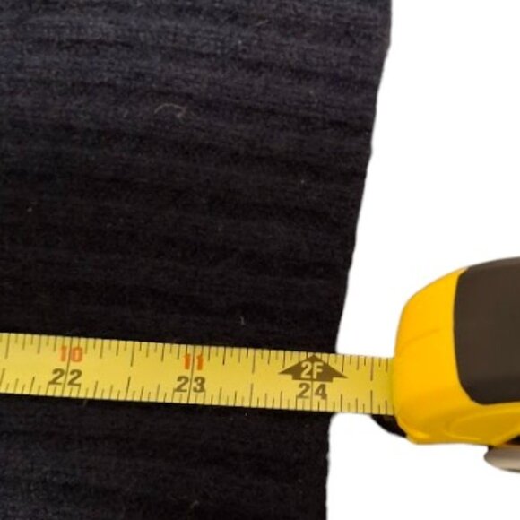 J Crew 100% Cashmere Sweater Women's Ribbed Scoop Neck Soft Blue Size Small - Picture 9 of 10